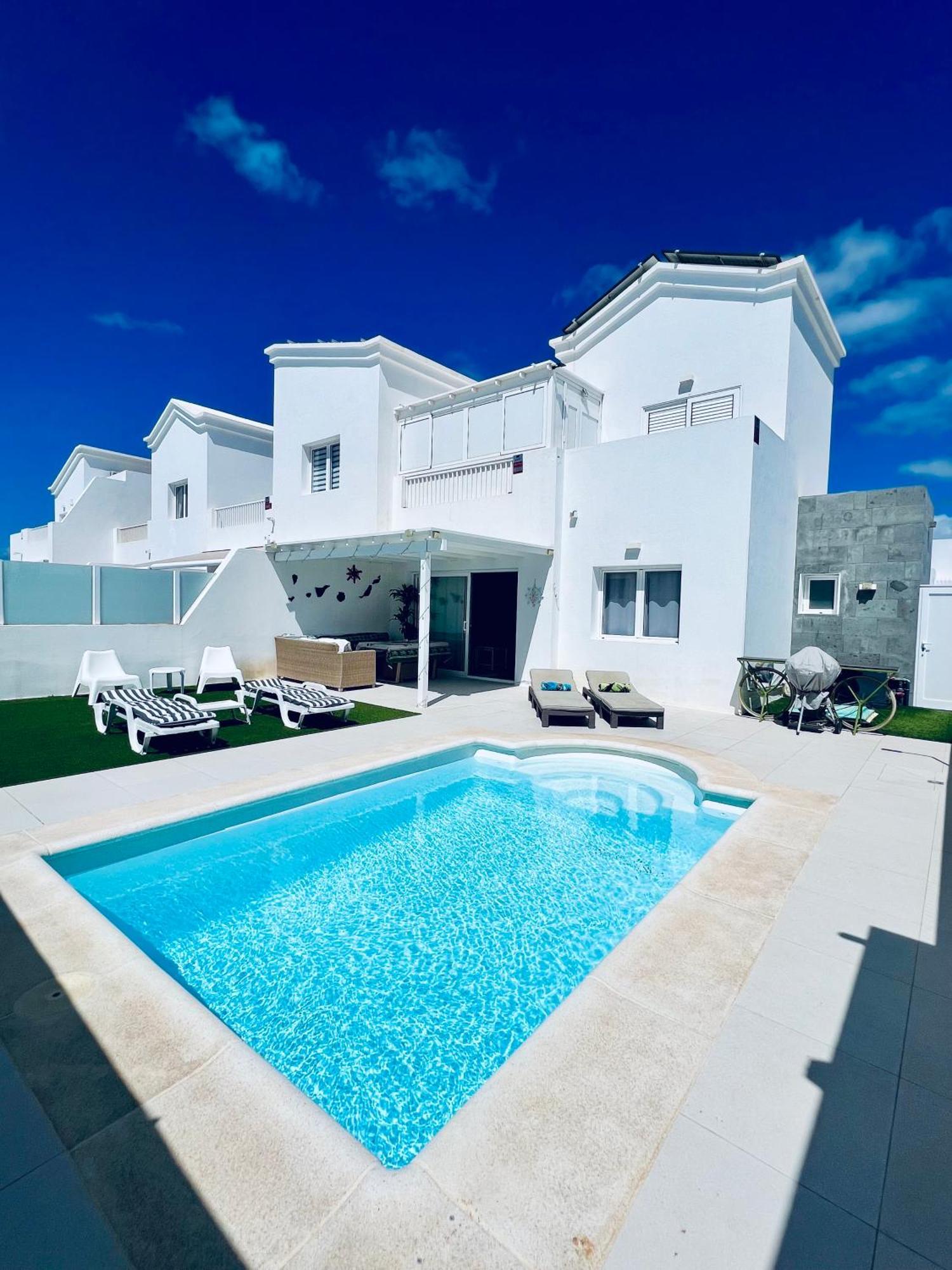 Lovely Villa Sanmar, Heated Pool Playa Blanca  Ngoại thất bức ảnh
